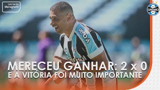Vitória fundamental sobre o Ceará: 2 x 0
