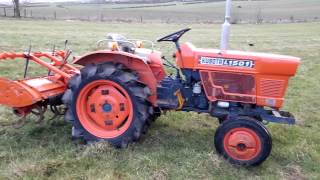 Kubota L1501 with rotavator(2)