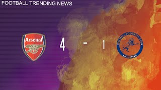 Arsenal 4 - 1 Millwall Friendly Match Highlights. Lokonga Makes his Debut