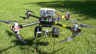 AVROTO 3520 Motors on Cine-X Octocopter