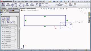 SolidWorks Tutorial - Lesson 03: Rectangle Tool