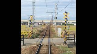 富山地方鉄道本線[前面展望](上市〜西滑川)