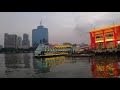 4k 廣州广州沿江路 天字碼頭 東江海鮮 4k walk yanjiang road jetty tianzi dongjiang seafood restaurant china guangzhou