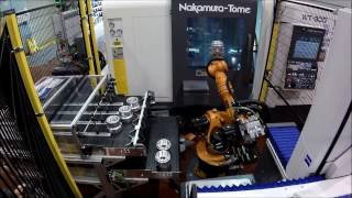 Waybo - Robot cell - KUKA KR16 + Nakamura WT300 + Zeiss Duramax