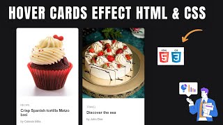 Day 11 - Hover Cards Effect | Using HTML & CSS Free Source Code |