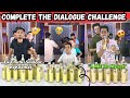 Funny Complete The Dialogue By Half Words Challenge 😂 For Chilled Milk Shake 😋 | Sahil Khan NT