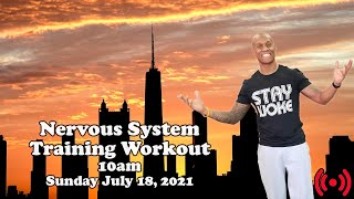 Live Client Workout With Emphasis On The Nervous System