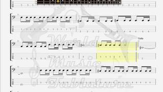 Europe The Final Countdown BASS GUITAR TAB