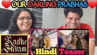 Radhe Shyam Teaser Reaction | Radhe Shyam Glimpse Reaction | PRABHAS, Pooja Hegde | MITHOON | HINDI