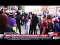 feministas siguen uniéndose a la marcha 8m 2022 en cdmx las noticias