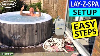How to setup a LAY-Z-SPA - Bestway LAY-Z-SPA Installation Easy Step by Step Tutorial