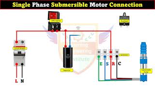 Single Phase Submersible Motor Connection @LearningEngineering