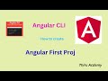 Angular CLI | How to create Angular first project | Angular Commands | Thiru Academy