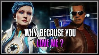Mortal Kombat 11 : Terminator T-800 Intro Dialogue On All Characters