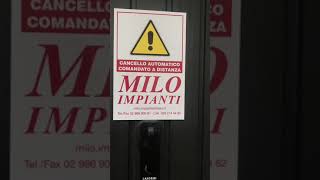 MILO IMPIANTI PORTA BASCULANTE NUOVA