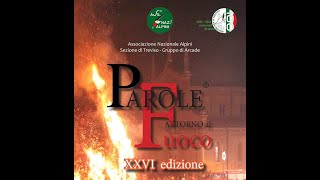 Parole attorno al fuoco 26° - 12 giugno 2021