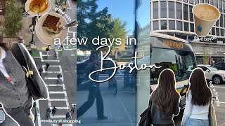 Digital Diaries | exploring boston vlog, shopping in newbury, cafes, little italy
