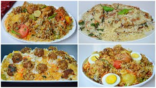 TOP 4 EID SPECIAL BIRYANI RECIPES by (YES I CAN COOK)