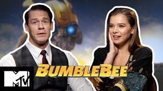 Hailee Steinfeld & John Cena Play Complete The Lyrics | Bumblebee | MTV Movies