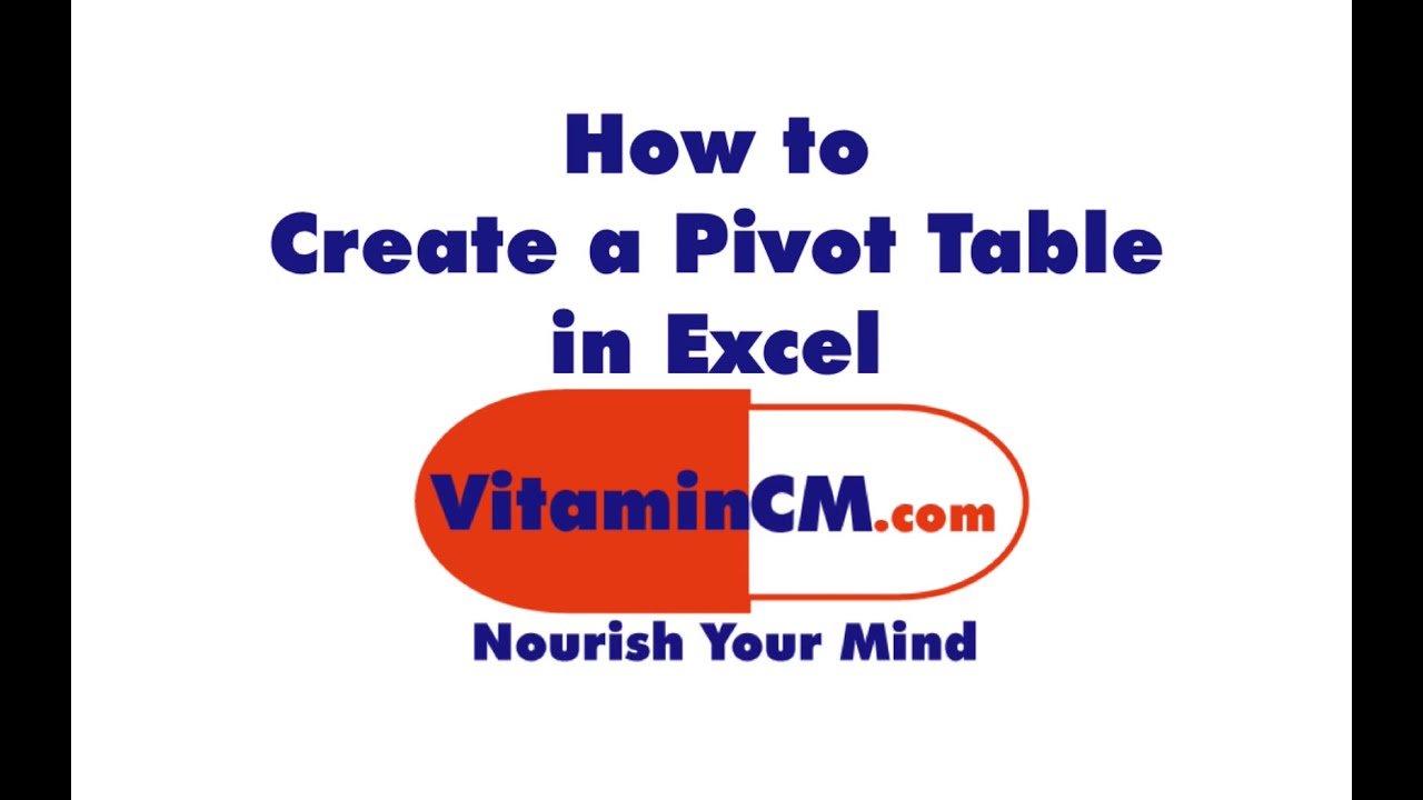 Pivot Table Excel Tutorial - Satu Trik