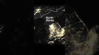 The Korean Peninsula at Night