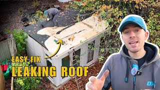 HOW TO INSTALL A RUBBER ROOF ON A GARDEN ROOM | DIY