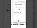 📱😎 Dismissible widget in Flutter, quick tutorial.