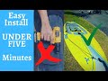 No Drill Anchor Trolley Install | Kayak & SUP | EASY