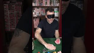 Is Cheating at Cards easier while BLINDFOLDED? #magic #magician #tricks #cheat #