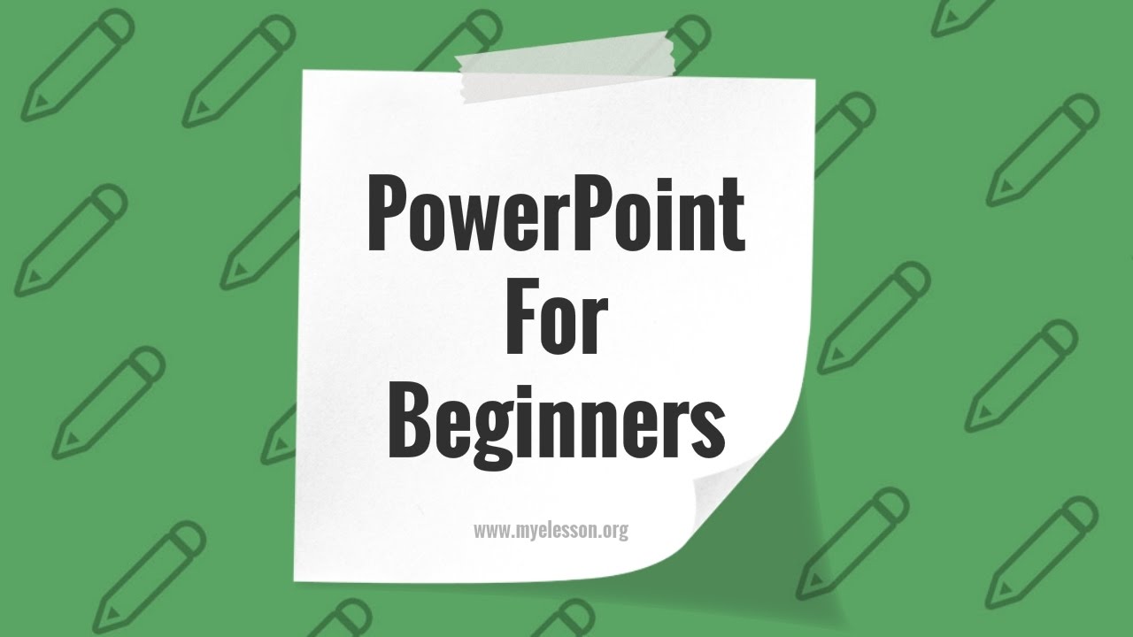 PowerPoint For Beginners ☑️ - YouTube