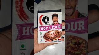 Ching's Hot & Sour Instant soup powder review in 10sec #food #shorts #soup