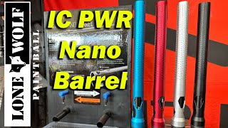 Carbon IC PWR Nano Barrel | 2023 NXL World Cup | Lone Wolf Paintball