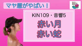 【マヤ暦がやばい！】KIN109赤い月・赤い蛇／音響5