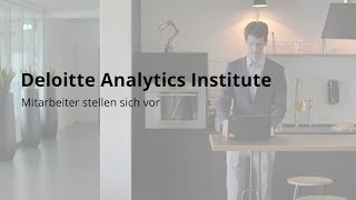 Deloitte Mitarbeitervideo Benjamin Kurczyk - Consultant | Data Engineering - Analytics Institute