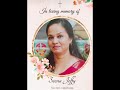 Seena Teacher Funeral