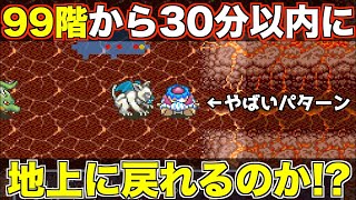 99階から30分以内で地上に戻れるのか!?【トルネコの大冒険実況022】