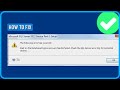 How to Fix Wait on the Database Engine Recovery Handle Failed Sql Server Error in Windows 11/10/7
