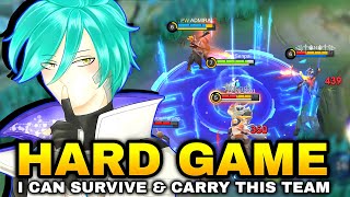 LING FASTHAND ( HARD GAME ) HOW I CAN SURVIVE \u0026 CARRY THIS TEAM❓Ling Gameplay Mobile Legends