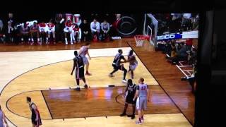 Alex Kirk Illegal Screen on Bryce Dejean-Jones