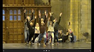Spectacle "En Chemin" à Arlon : montage et répétitions Spectacle "En Chemin" à Arlon : montage et répétitions