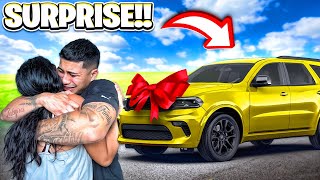 Surprising My BOYFRIEND With His DREAM CAR For Christmas 🎁