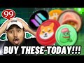 Top 5 Meme Coins to Buy TODAY!!! (50x Potential!!)