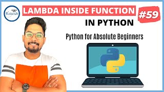 #59 Lambda inside a Function in Python | Python Tutorial For Beginners