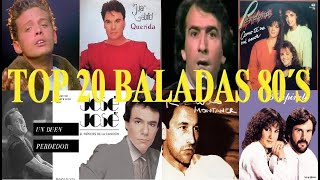 TE LO PIDO POR FAVOR MIX TOP 20 BALADAS EN ESPAÑOL 80S DJ DEL REAL d[-.-]b