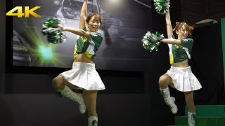 (4K60P)東京オートサロン2018 コンパニオン（第4弾）、埼玉トヨペット　チア！