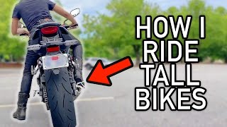 Short Rider Tips by a Short Biker Girl: SPORT BIKE edition