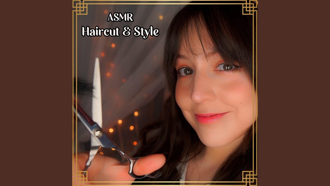 Asmr Relaxing Haircut With Scissors Youtube