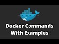 DevOps Tutorial : Docker Commands With Examples | Important command of Docker