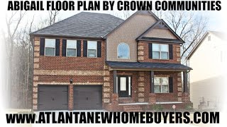 Abigail Floor Plan Built by Crown Communities