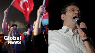 Turkey election: Istanbul mayor says "1-man rule is over" after major opposition victory
